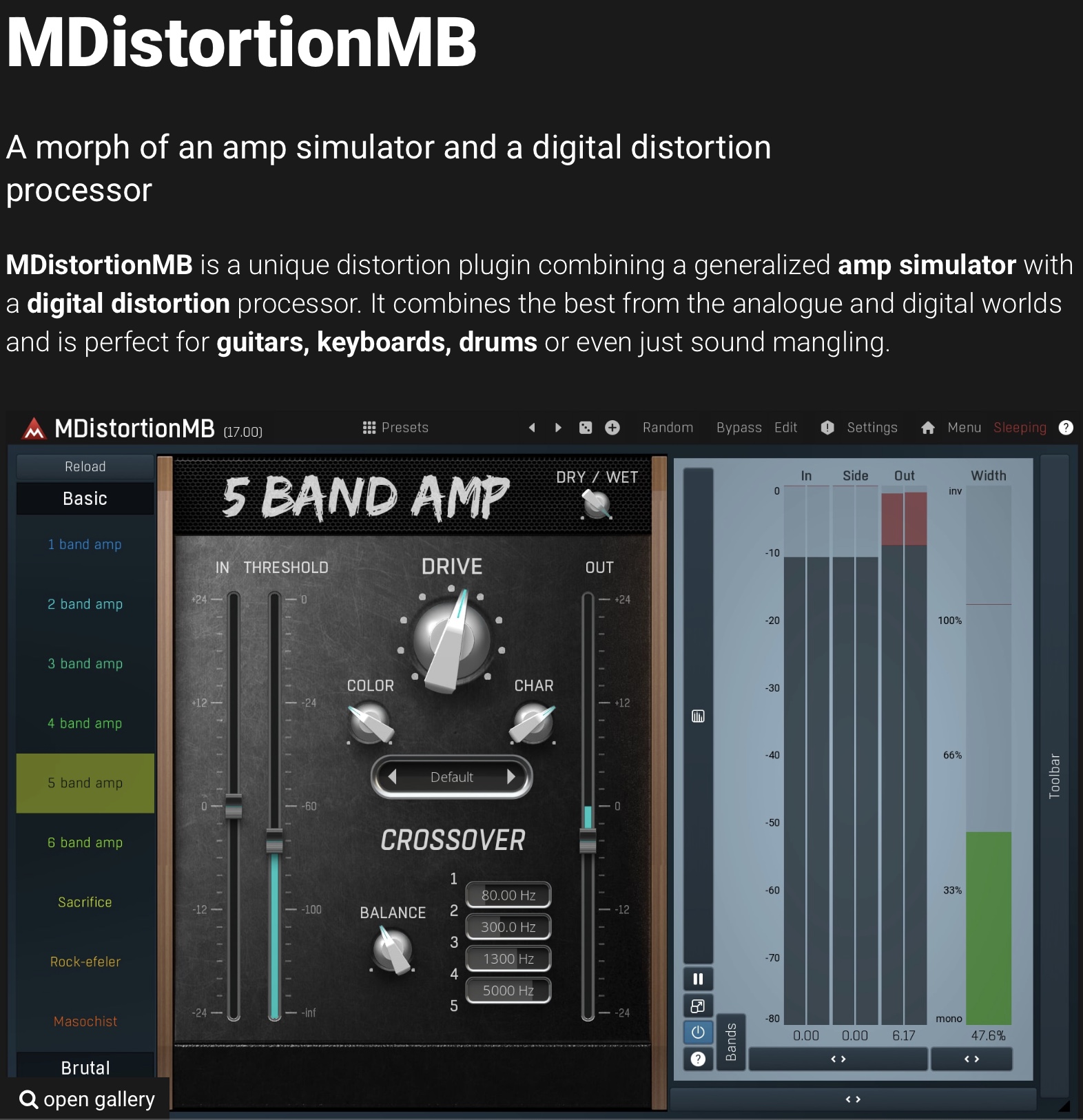 Meldaproduction MDistortionMB